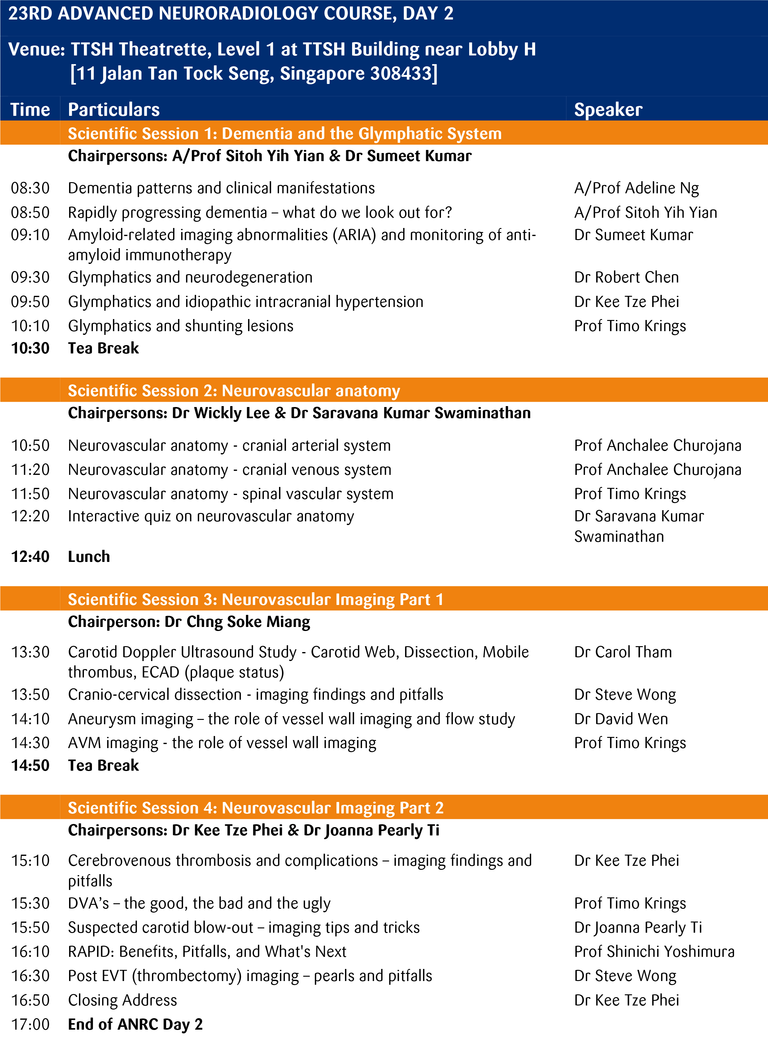 Day 2 Agenda
